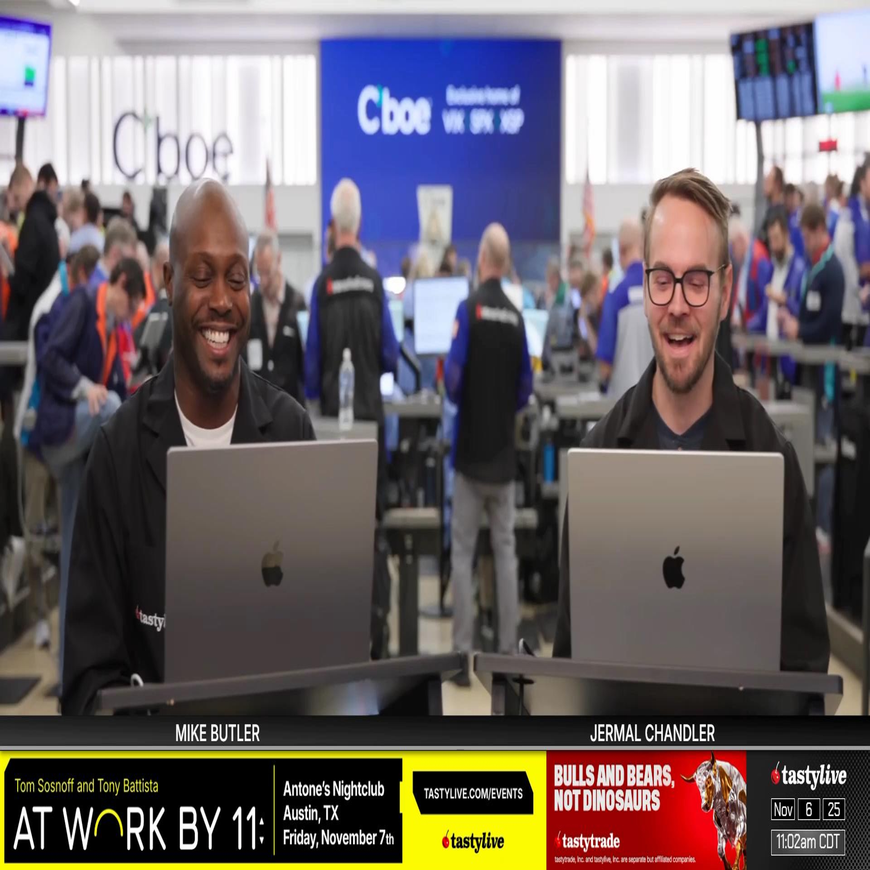 SPX Trades from the CBOE Floor