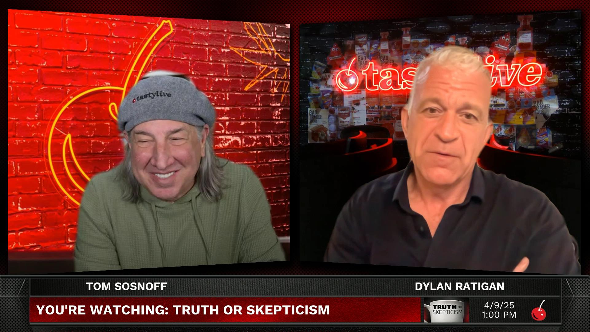 Sosnoff & Ratigan: Truth or Skepticism - April 9, 2025 - Tariffs and Tweets Episode cover