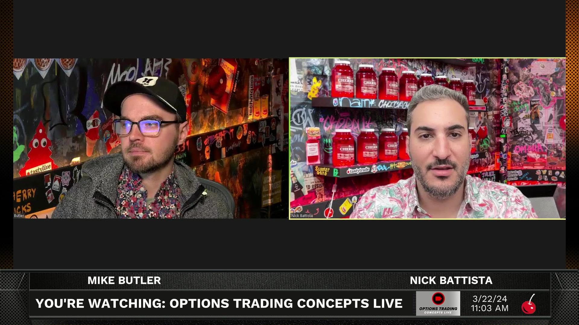 Options Trading Concepts Live - March 22, 2024 - Options Trading Q&A - Nike & FedEx Earnings Review Episode cover