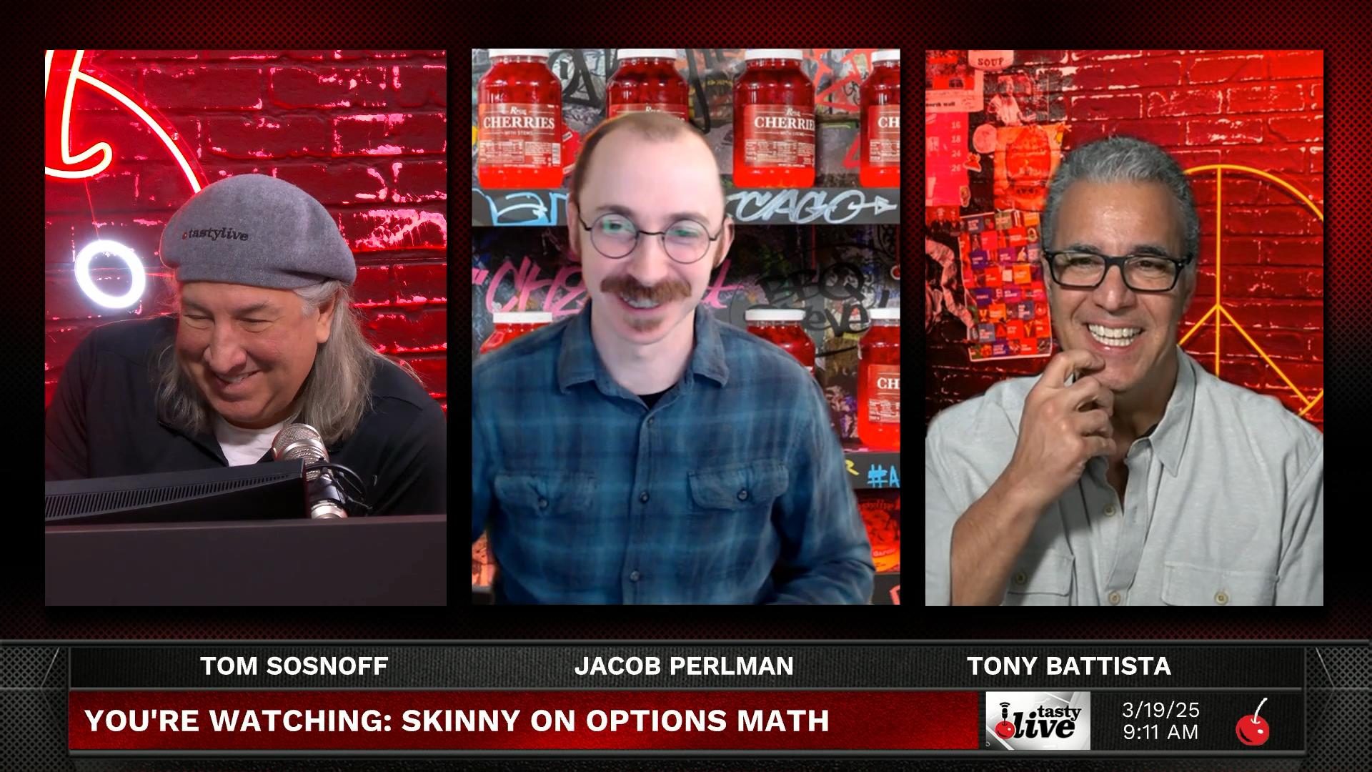 The Skinny On Options Math - March 19, 2025 - Thinking In Probability Distributions Episode cover