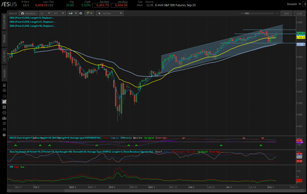 S&P 500 E-mini futures (/ES)