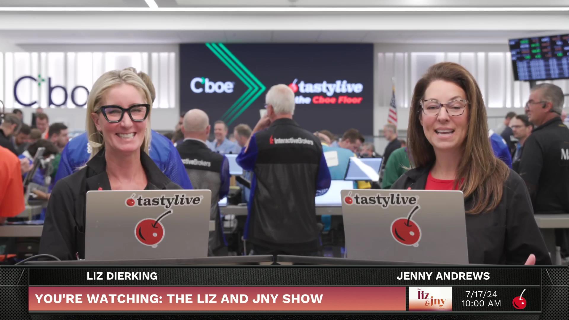 The LIZ and JNY Show - July 17, 2024 - Biggest Drawdown For Zero DTEs Episode cover