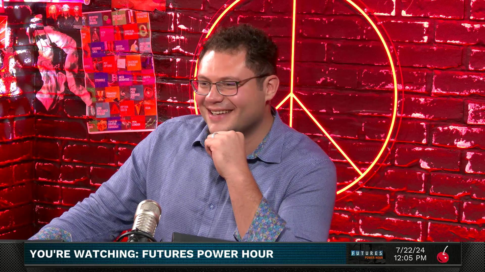Futures Power Hour - July 22, 2024 - Market Mechanics Over Fundamentals Episode cover