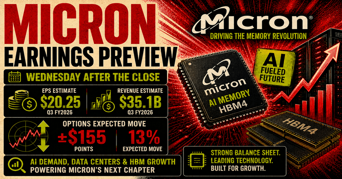 Micron Earnings Preview: The New Trillion Dollar Chip Stock