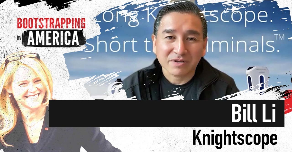 Bill Li of Knightscope Bootstrapping In America tastylive