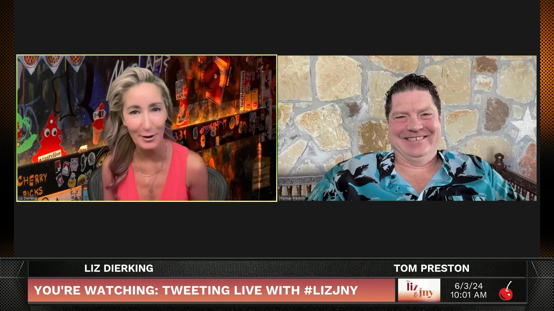 Tweeting Live with LIZ & JNY - June 3, 2024 - Tweeting Live With Liz and Jenny Episode cover
