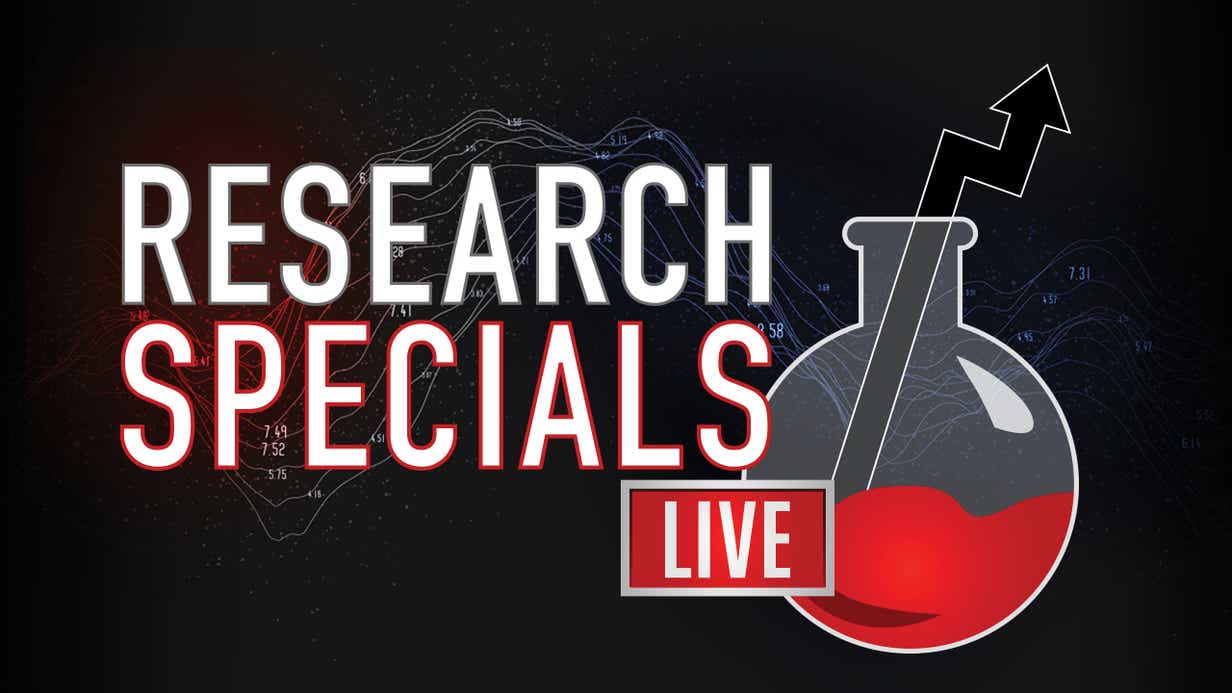 Research Specials LIVE hero image