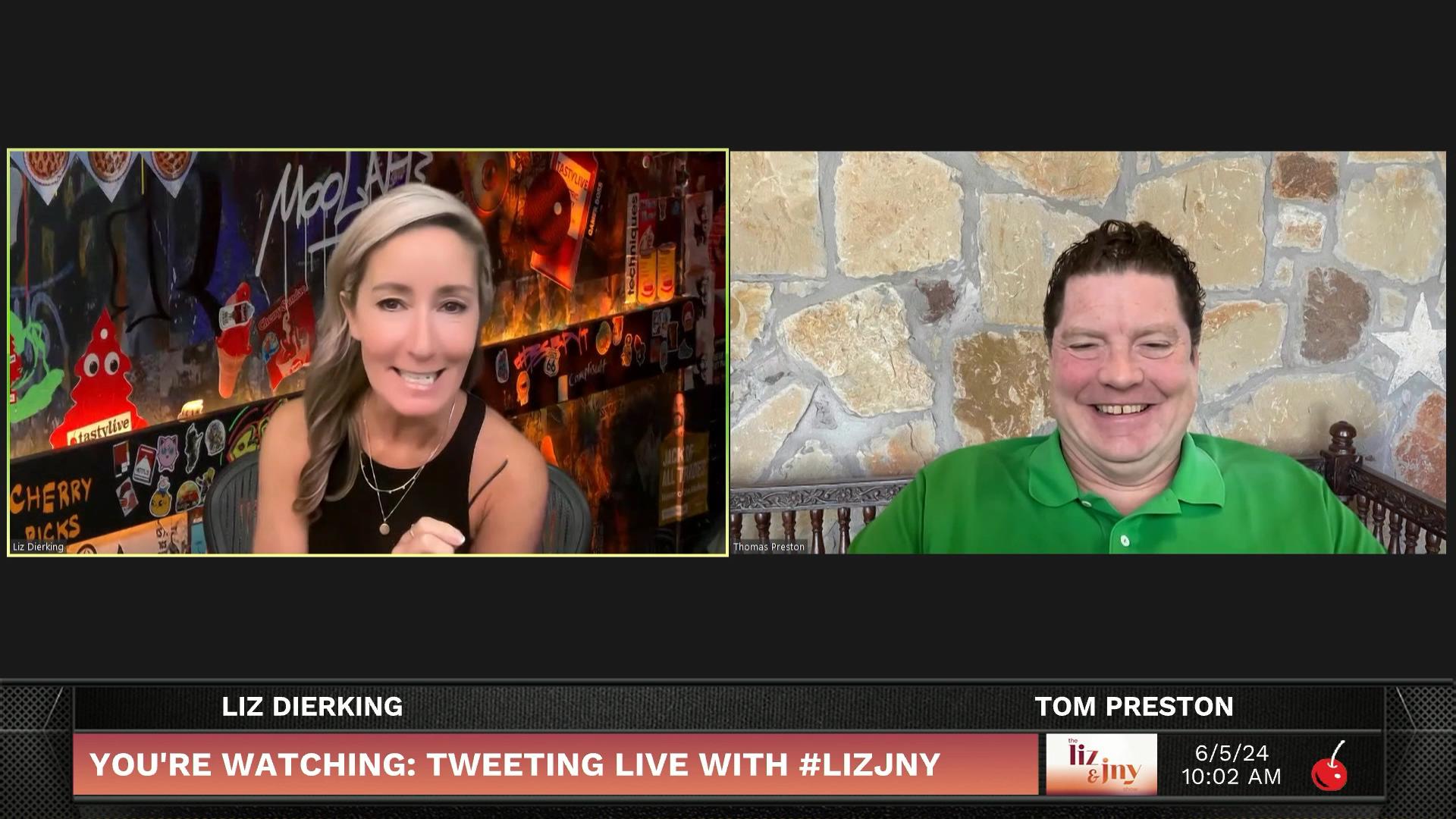 Tweeting Live with LIZ & JNY - June 5, 2024 - Tweeting Live With Liz and Jenny Episode cover