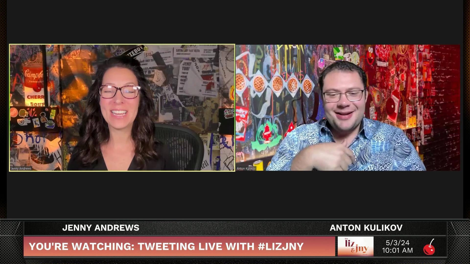 Tweeting Live with LIZ & JNY - May 3, 2024 - Tweeting Live With LIZ And JNY Episode cover