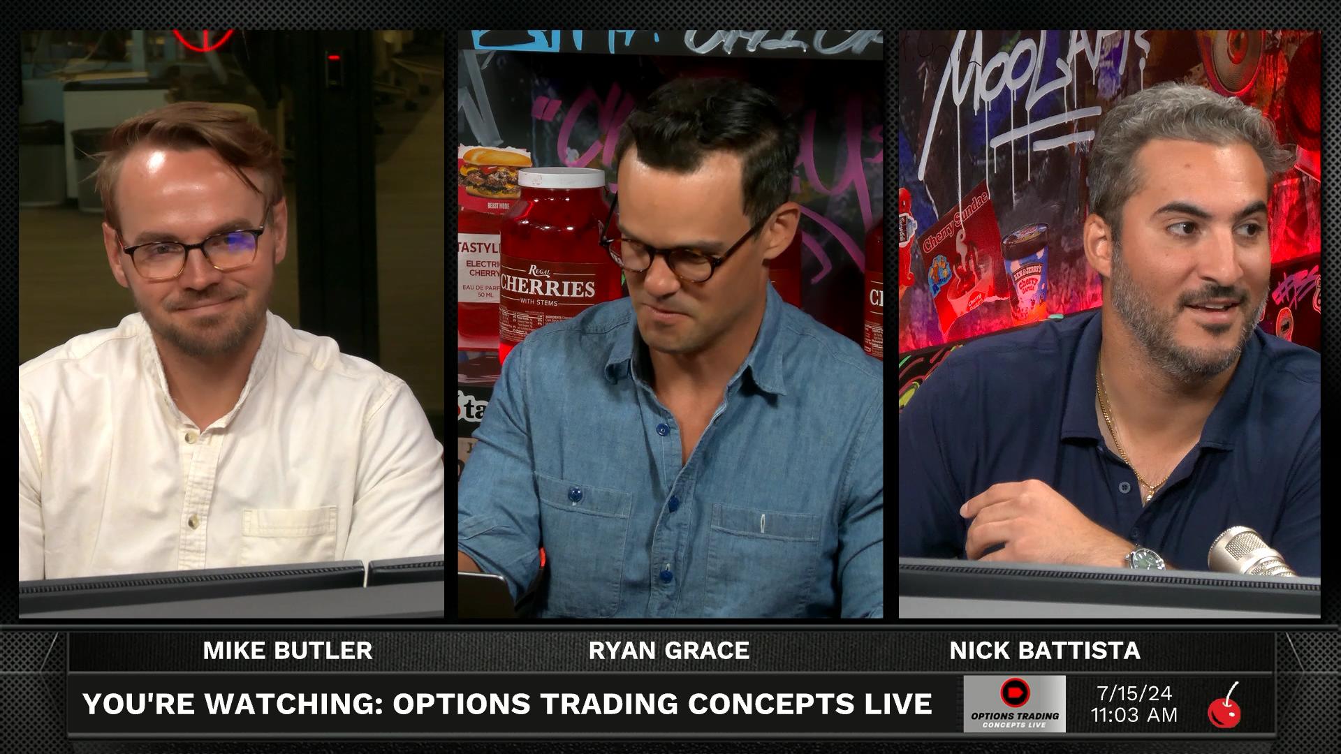 Options Trading Concepts Live - July 15, 2024 - Crypto Update July 15th Episode cover