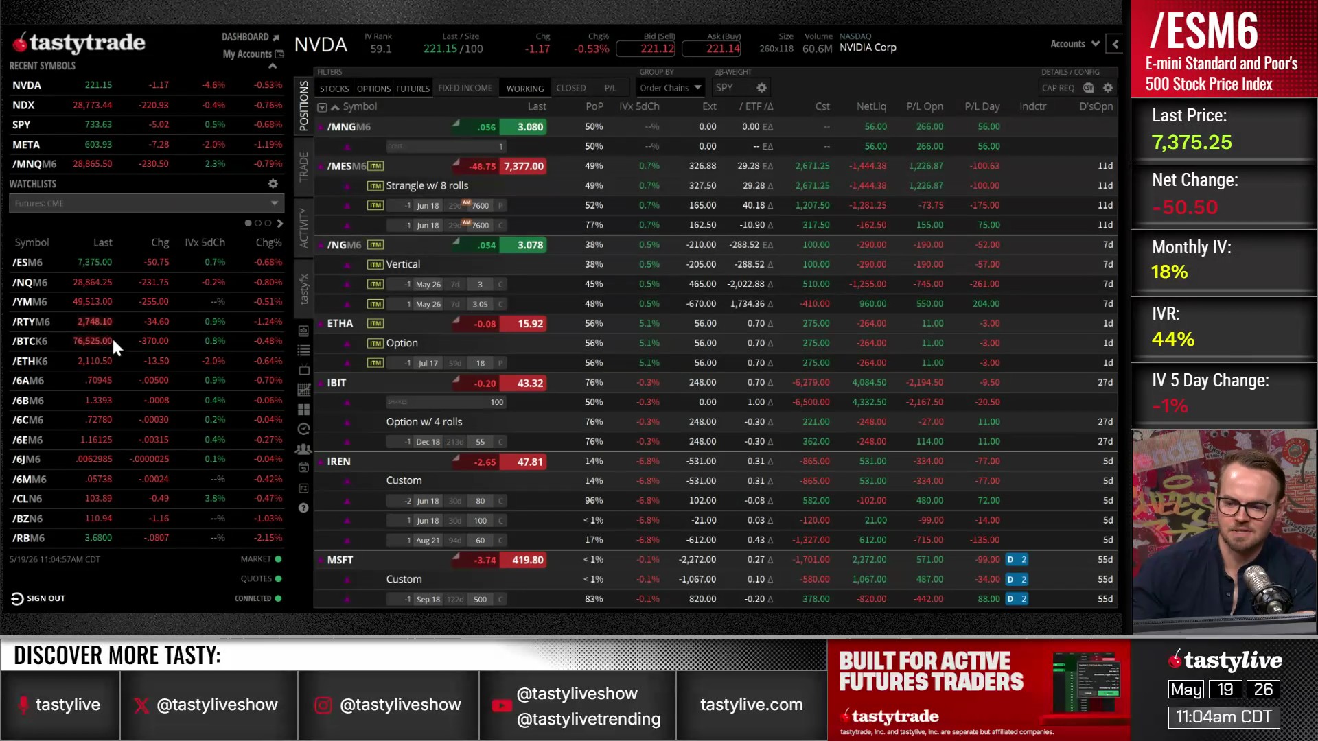 Options Trading Concepts Live - Copy(2026-03-31 13:33:51) - May 19, 2026 - Options Trading Concepts Live Episode cover
