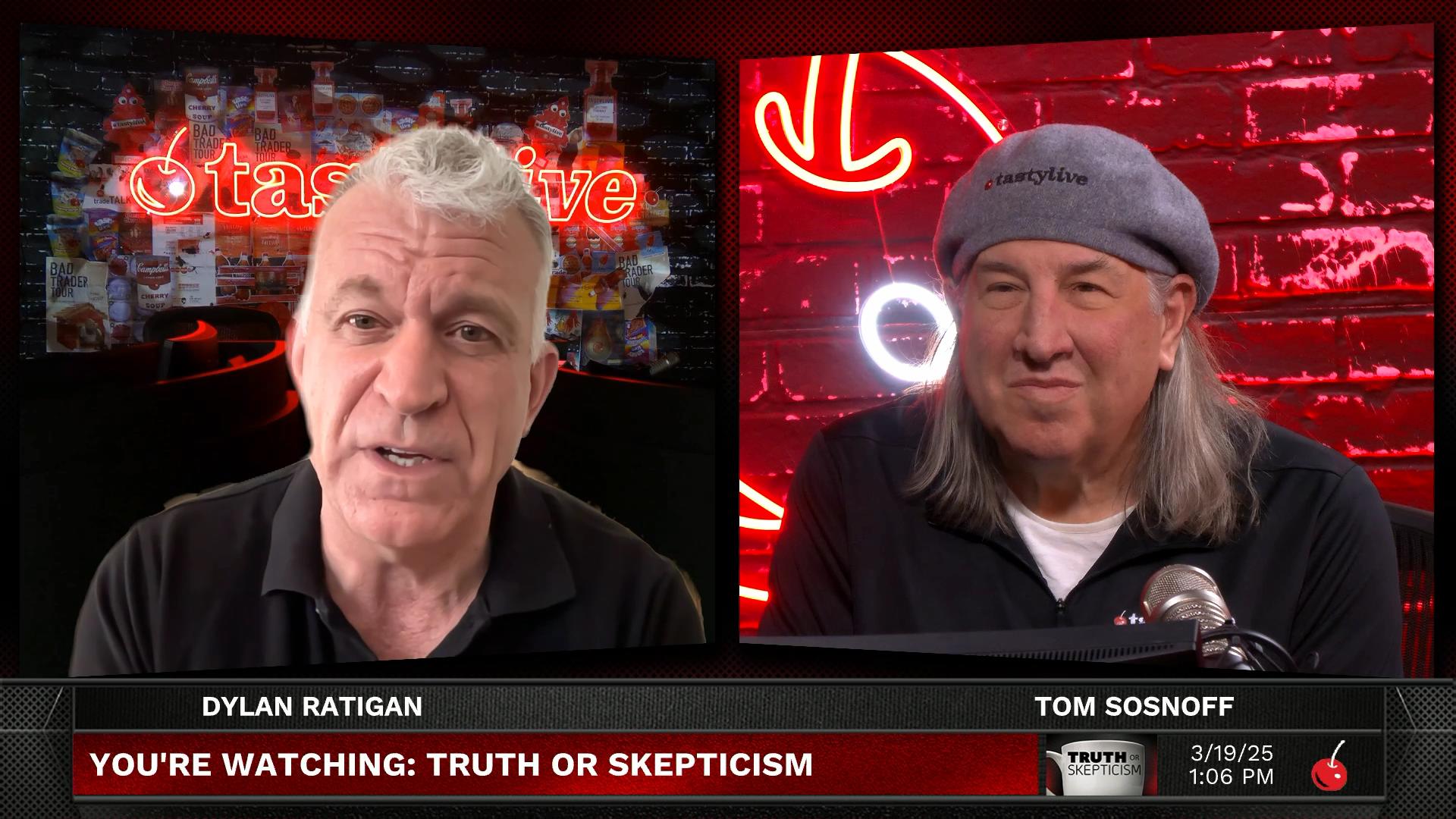 Sosnoff & Ratigan: Truth or Skepticism - March 19, 2025 - The Cost of Education Episode cover
