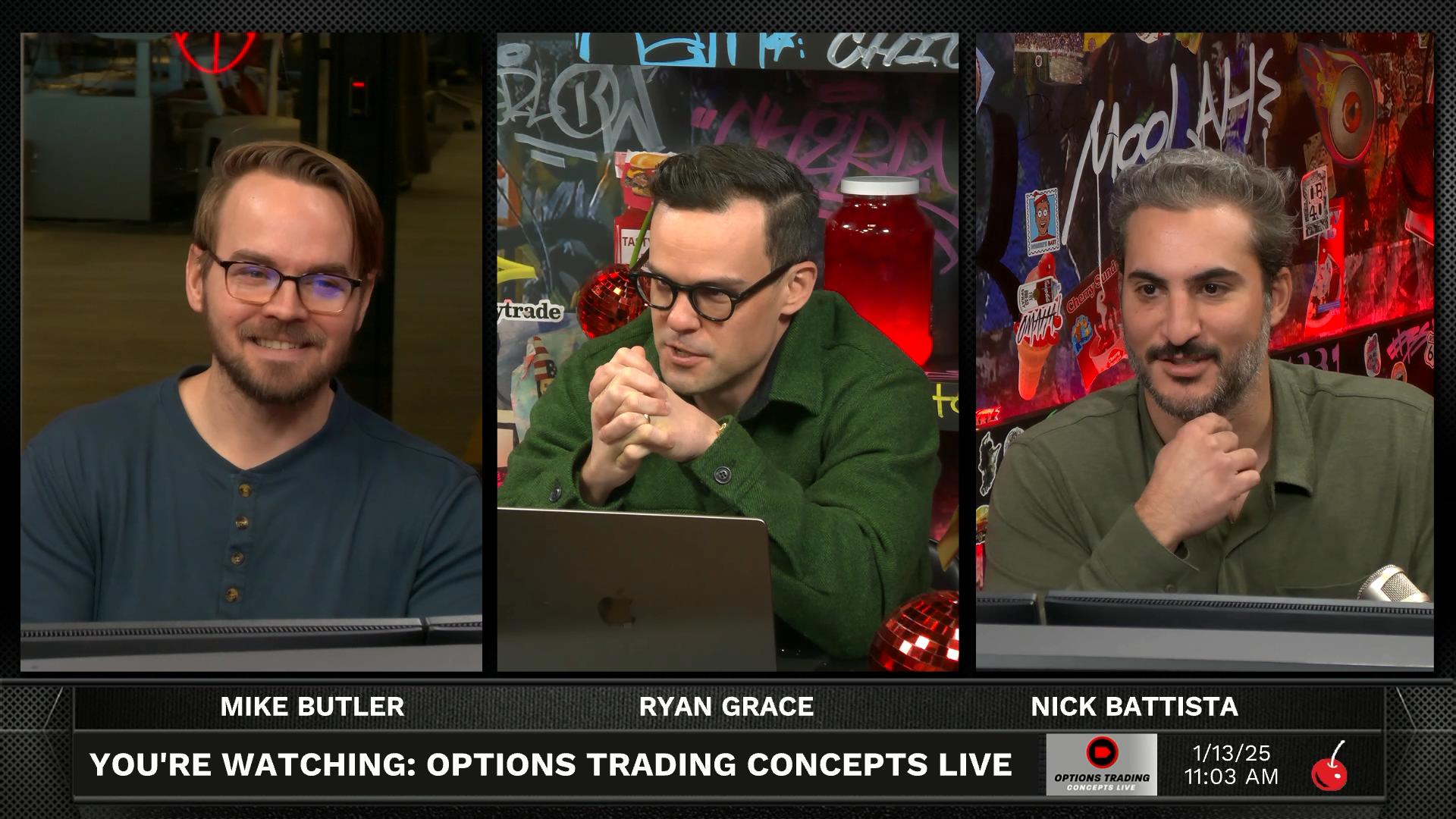 Options Trading Concepts Live - January 13, 2025 - Bag Battle Update Episode cover