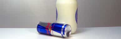 redbull and milk