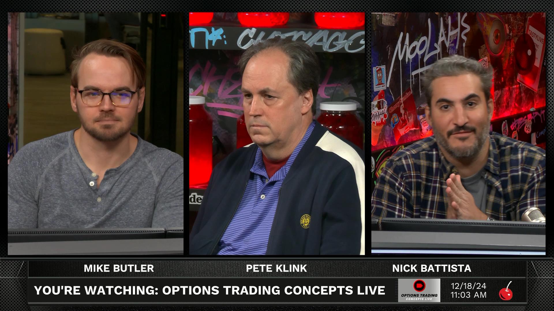 Options Trading Concepts Live - December 18, 2024 - tastytrade Risk Analysis Tools Episode cover
