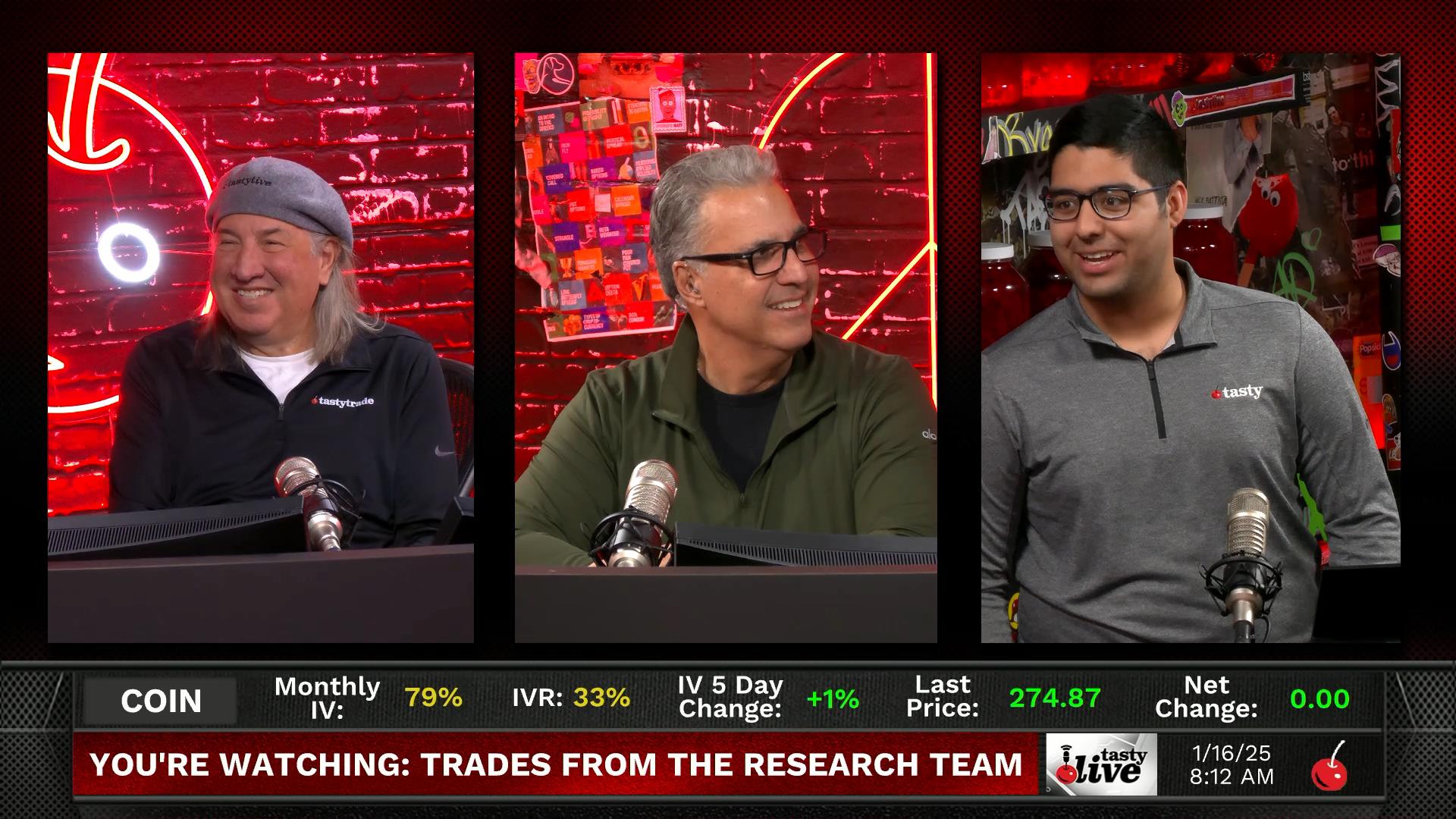 Trades From the Research Team LIVE - January 16, 2025 - Trades from the Research Team Live Episode cover