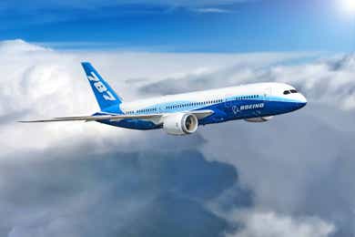 Boeing plane taking off - Boeing's stock outlook
