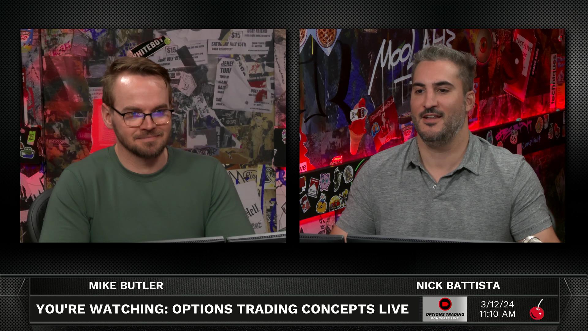 Options Trading Concepts Live - March 12, 2024 - Tips and Tricks for Getting Filled Episode cover