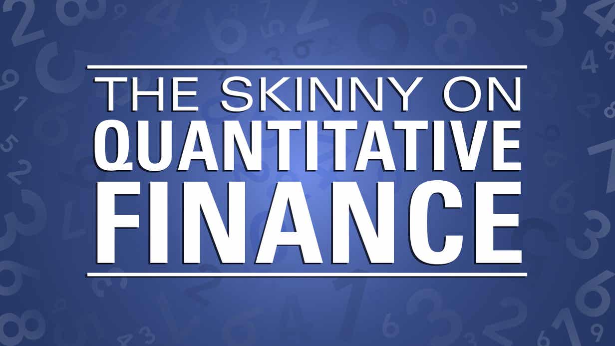 The Skinny on Quantitative Finance hero image