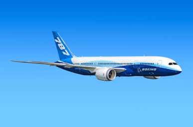 Boeing airplane