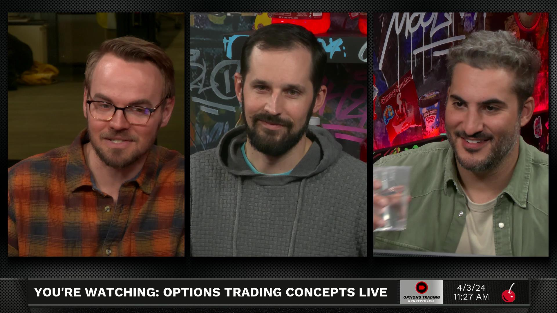 Options Trading Concepts Live - April 3, 2024 - Crude Oil and NFP Report Episode cover