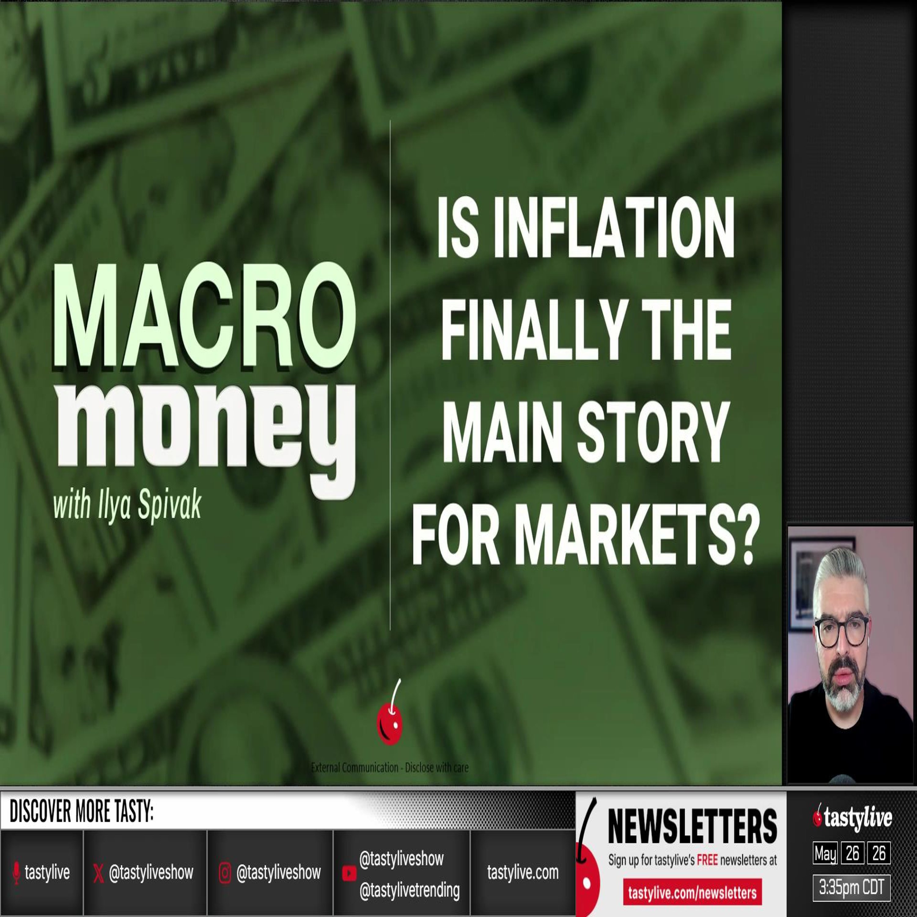 Macro Money - May 26, 2026 - Is Inflation Finally The Main Story For Markets?