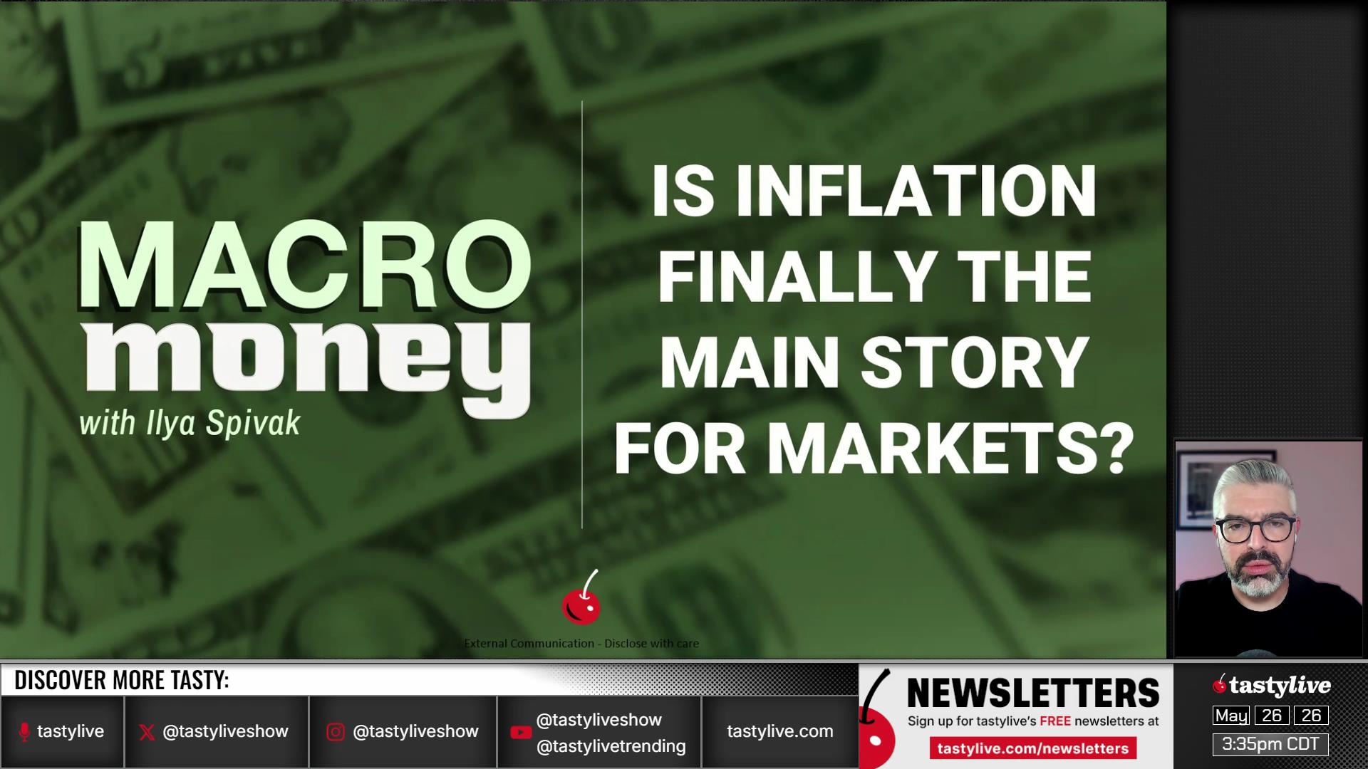 Macro Money - May 26, 2026 - Is Inflation Finally The Main Story For Markets? Episode cover