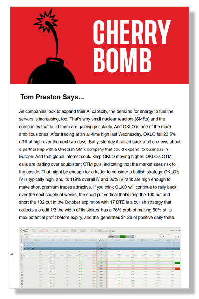 Cherry Bomb Newsletter