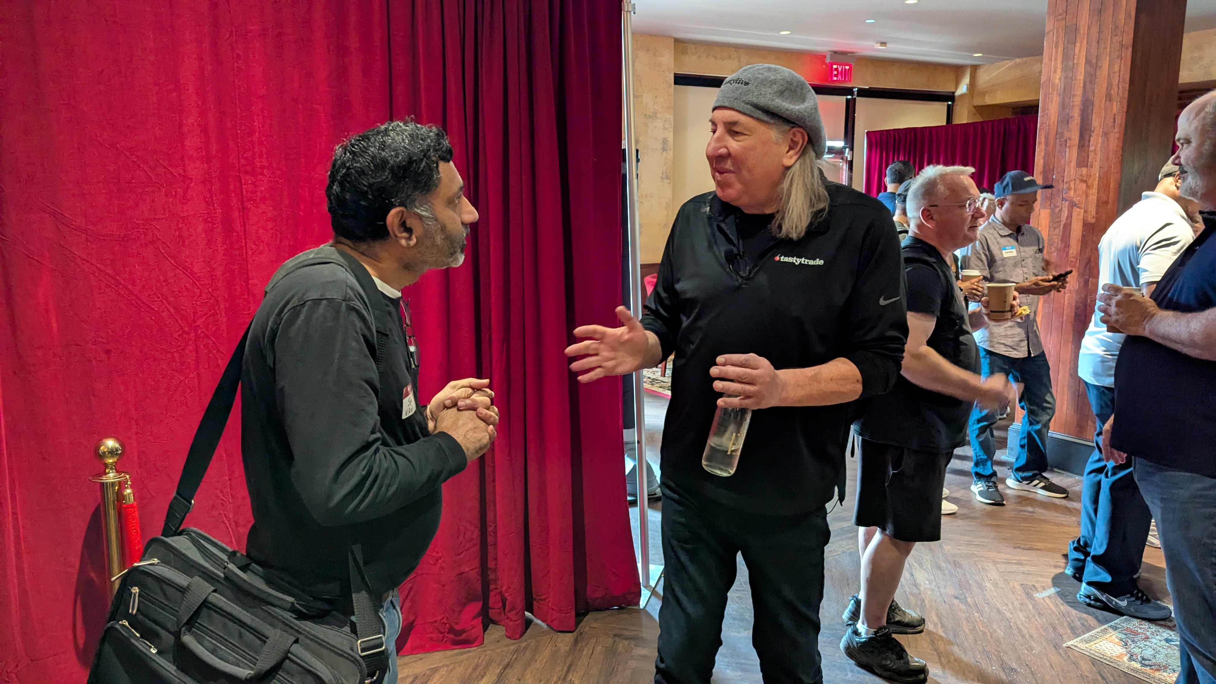 Tom Sosnoff at live event