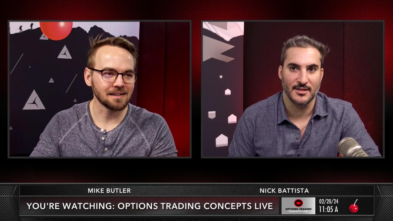 Bitcoin ETFs and NVDA Earnings | Options Trading Concepts Live
