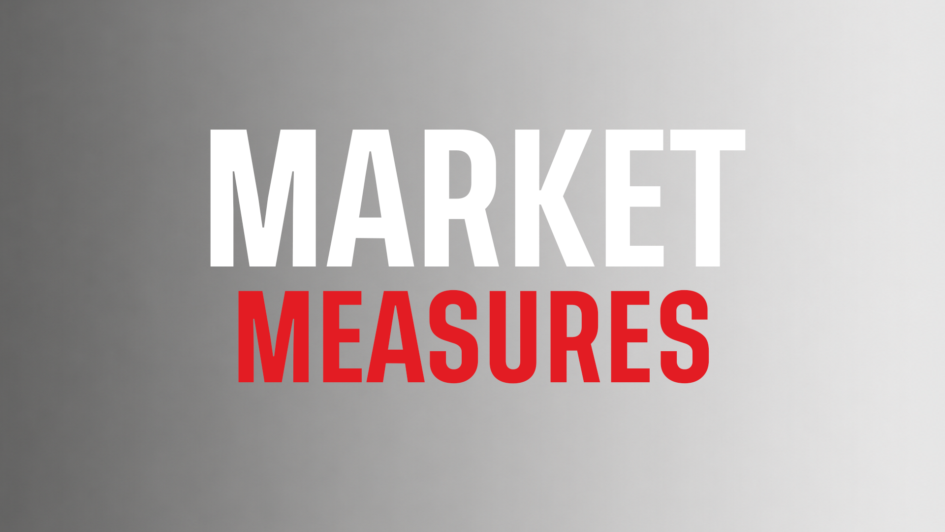tastylive: Market Measures tastylive: Market Measures