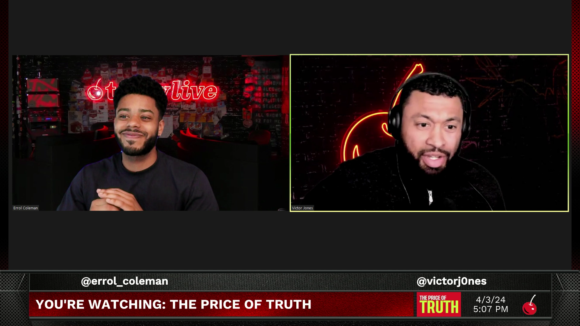 The Price of Truth - April 3, 2024 - The Price of Truth with Errol Coleman Episode cover