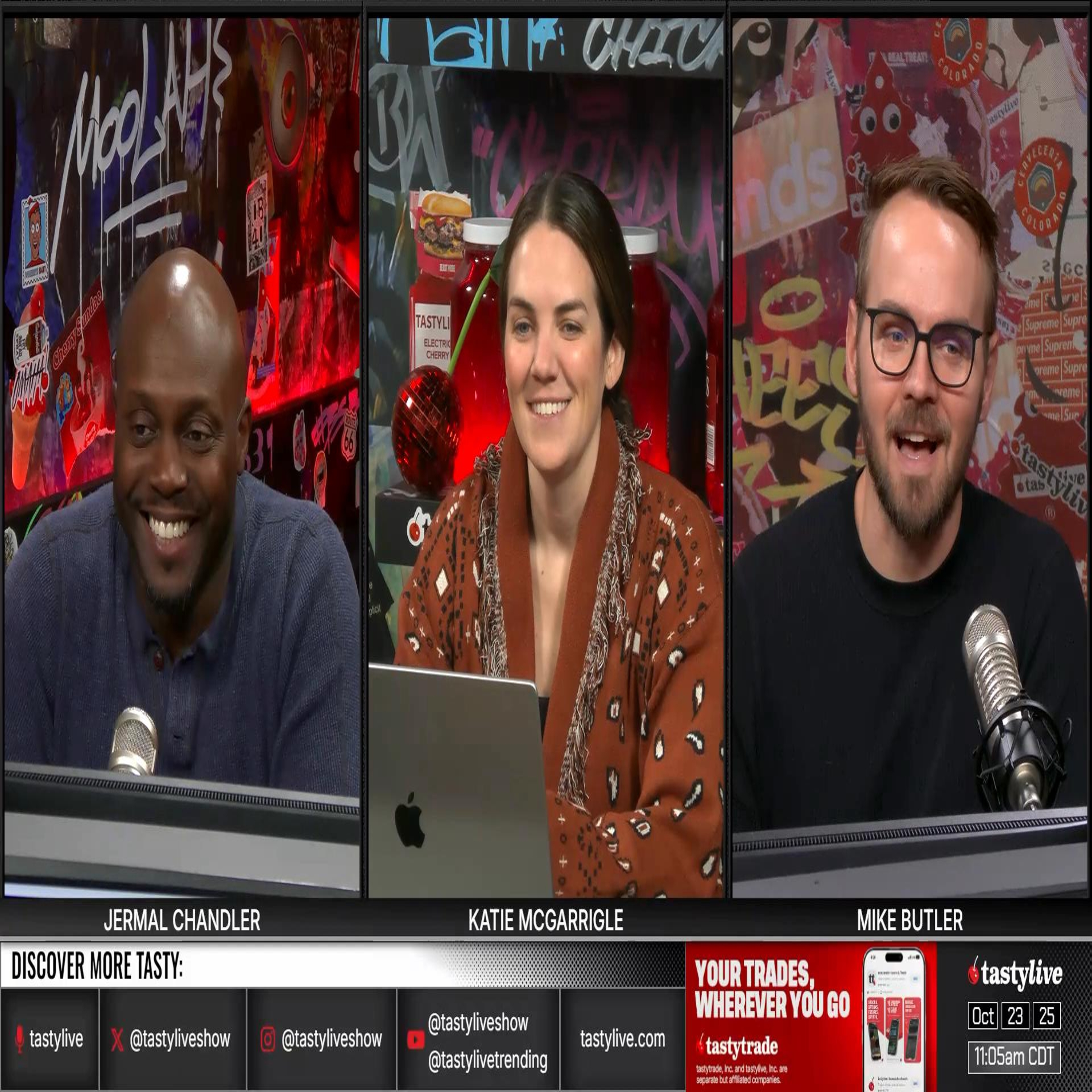 Options Trading Concepts Live - October 23, 2025 - Tesla, Netflix Lead Earnings Reactions Amid Market Volatility