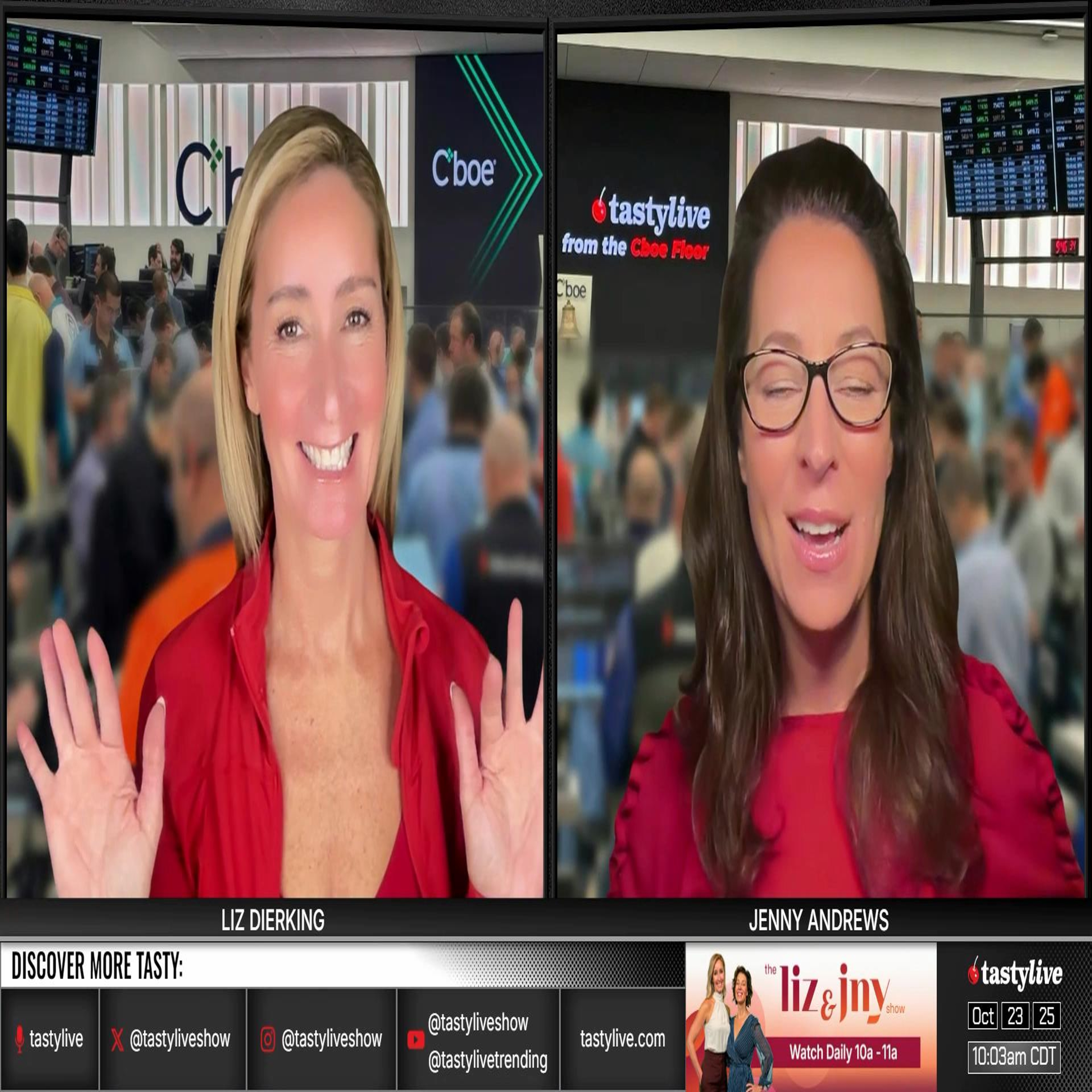 The LIZ and JNY Show - October 23, 2025