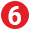 Number 6 in a red circle