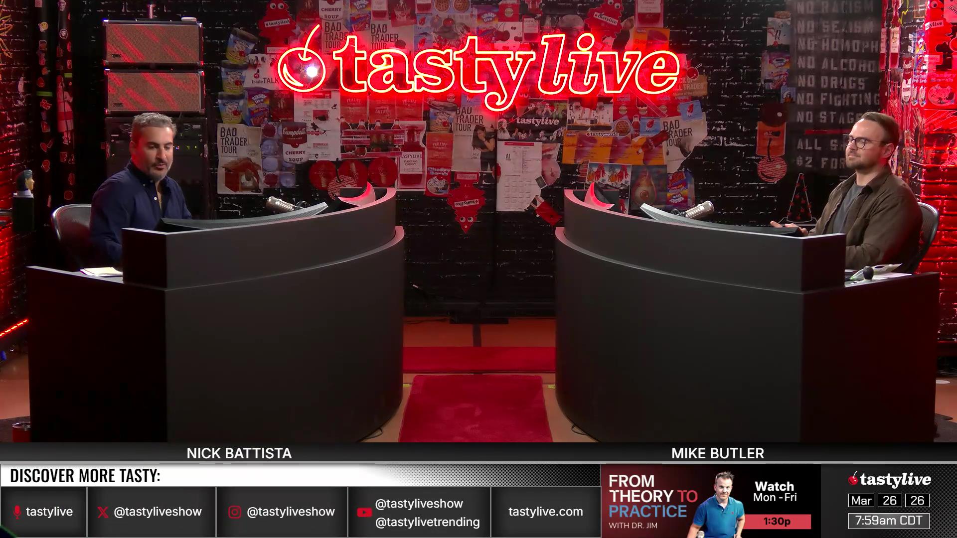Confirm and Send - March 26, 2026 — The tastylive network cover