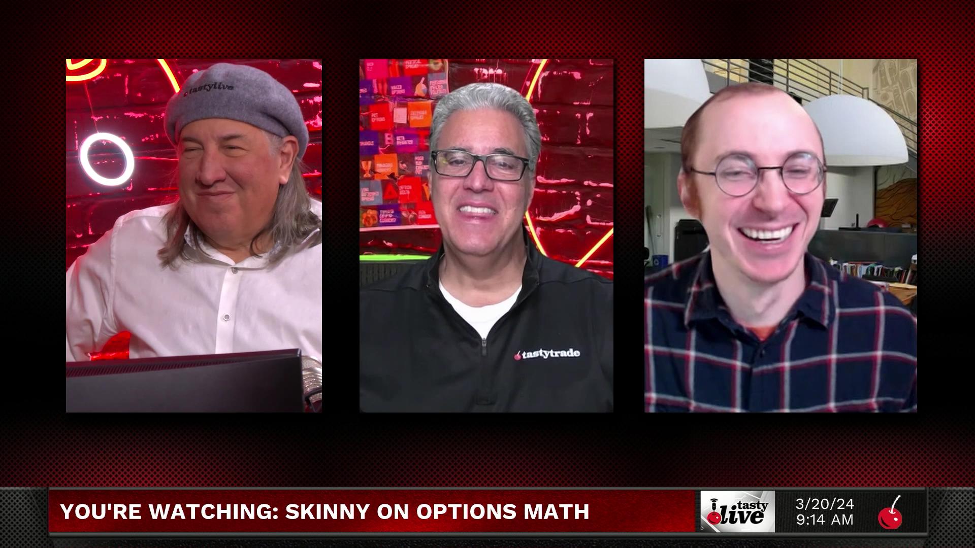 The Skinny On Options Math - March 20, 2024 - Probabilities and Pricing Contingencies Episode cover
