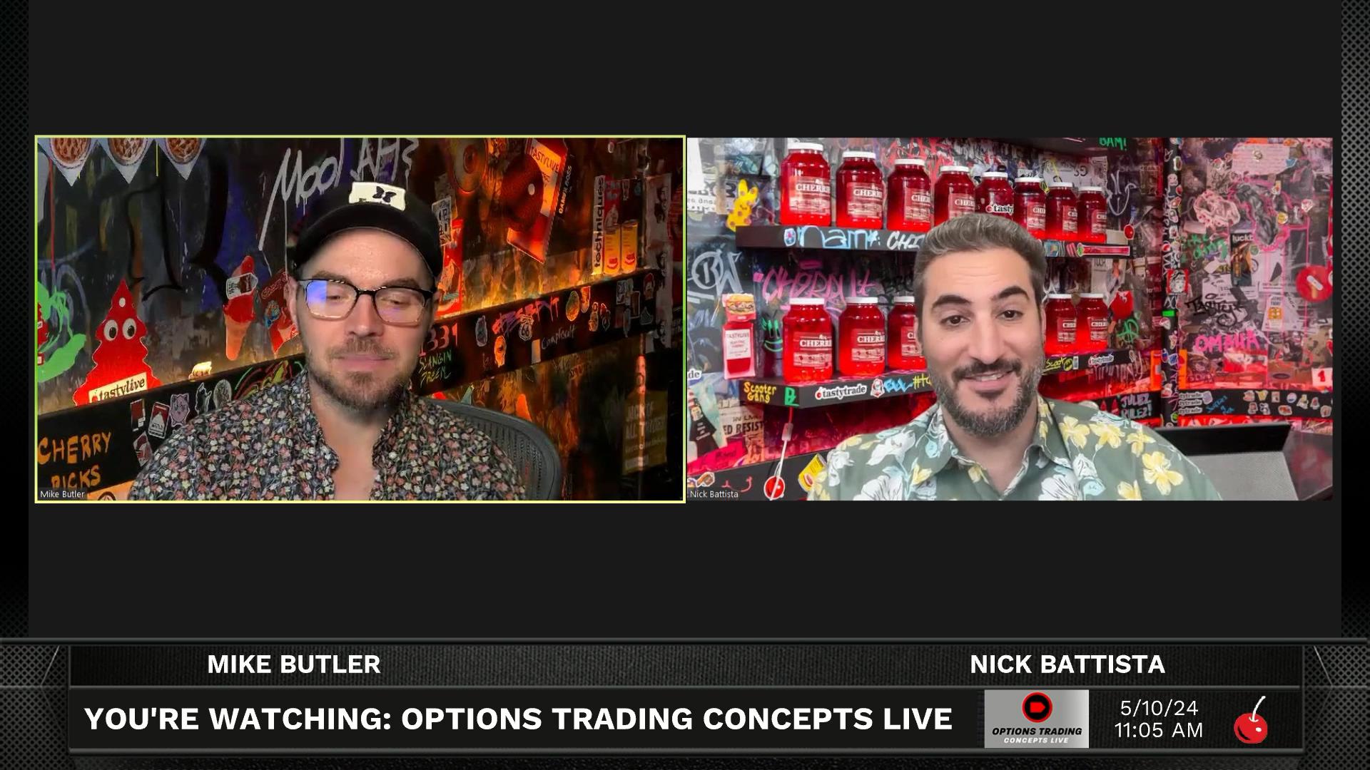 Options Trading Concepts Live - May 10, 2024 - Strategy Selection Q and A Episode cover