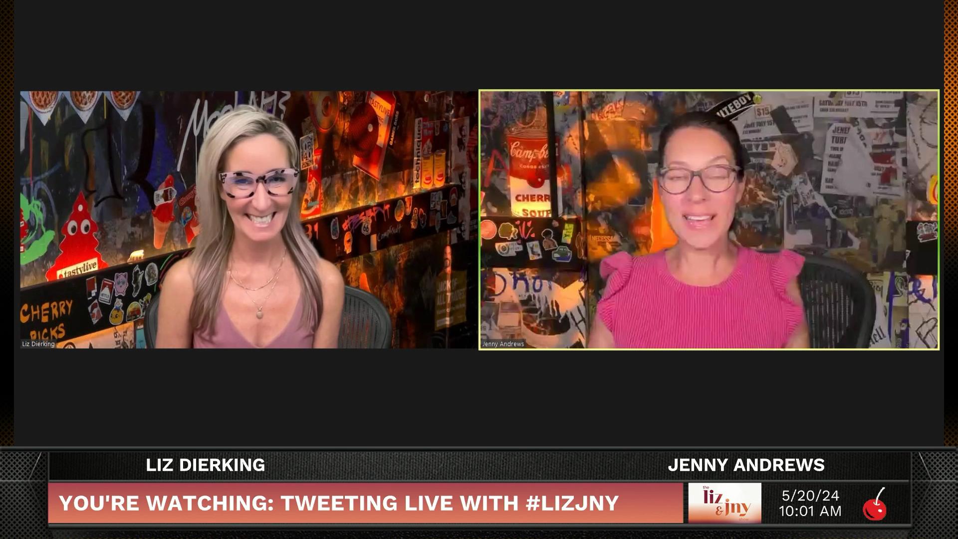 Tweeting Live with LIZ & JNY - May 20, 2024 - Tweeting Live With Liz and Jenny Episode cover