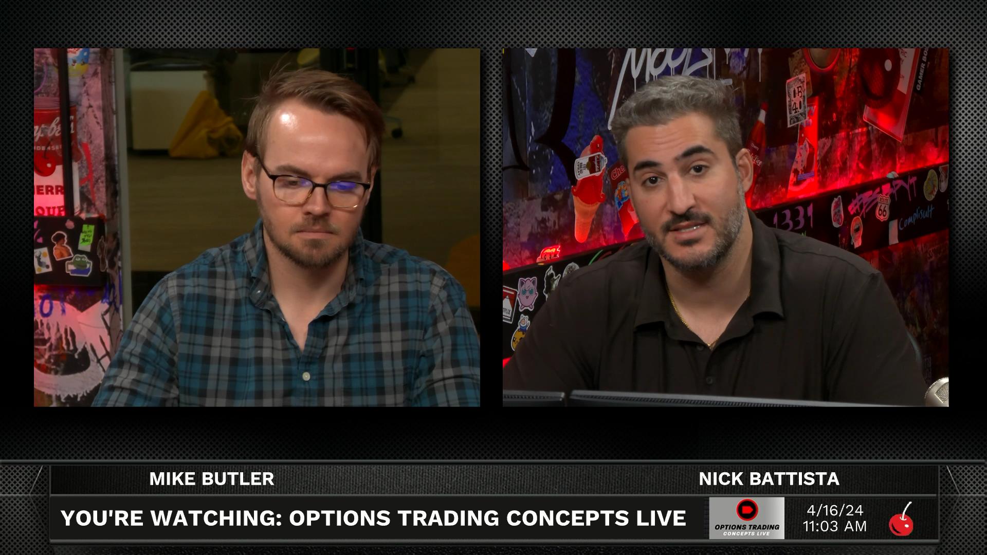 Options Trading Concepts Live - April 16, 2024 - CELH Ratio Anatomy of a Trade Episode cover