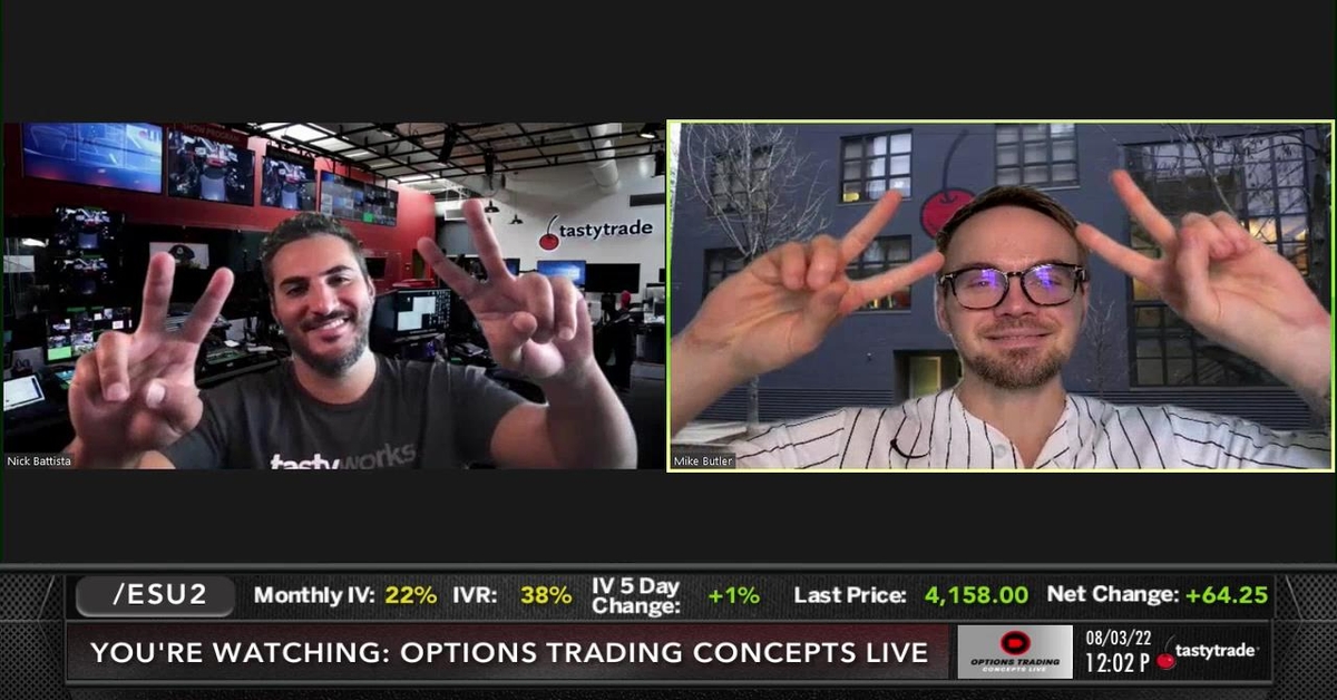 Calendar Spread for Earnings Options Trading Concepts Live tastylive