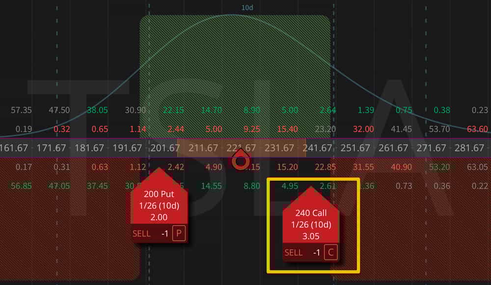 TSLA CALL SKEW