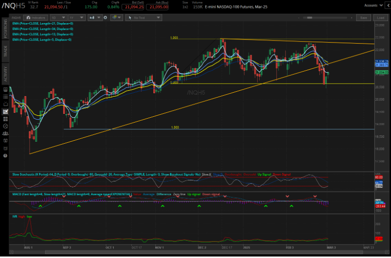 Nasdaq 100 E-mini futures (/NQ)