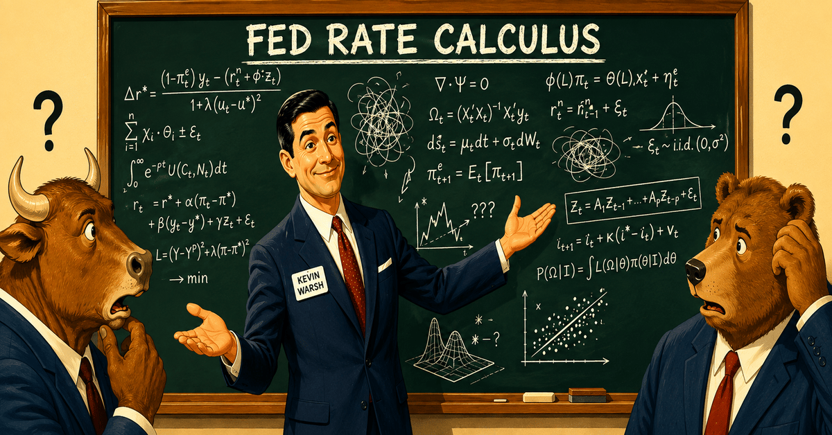 Markets Are Confused About the Fed, Just as Chair Warsh Wants It