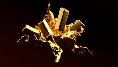 gold market melting price collapse