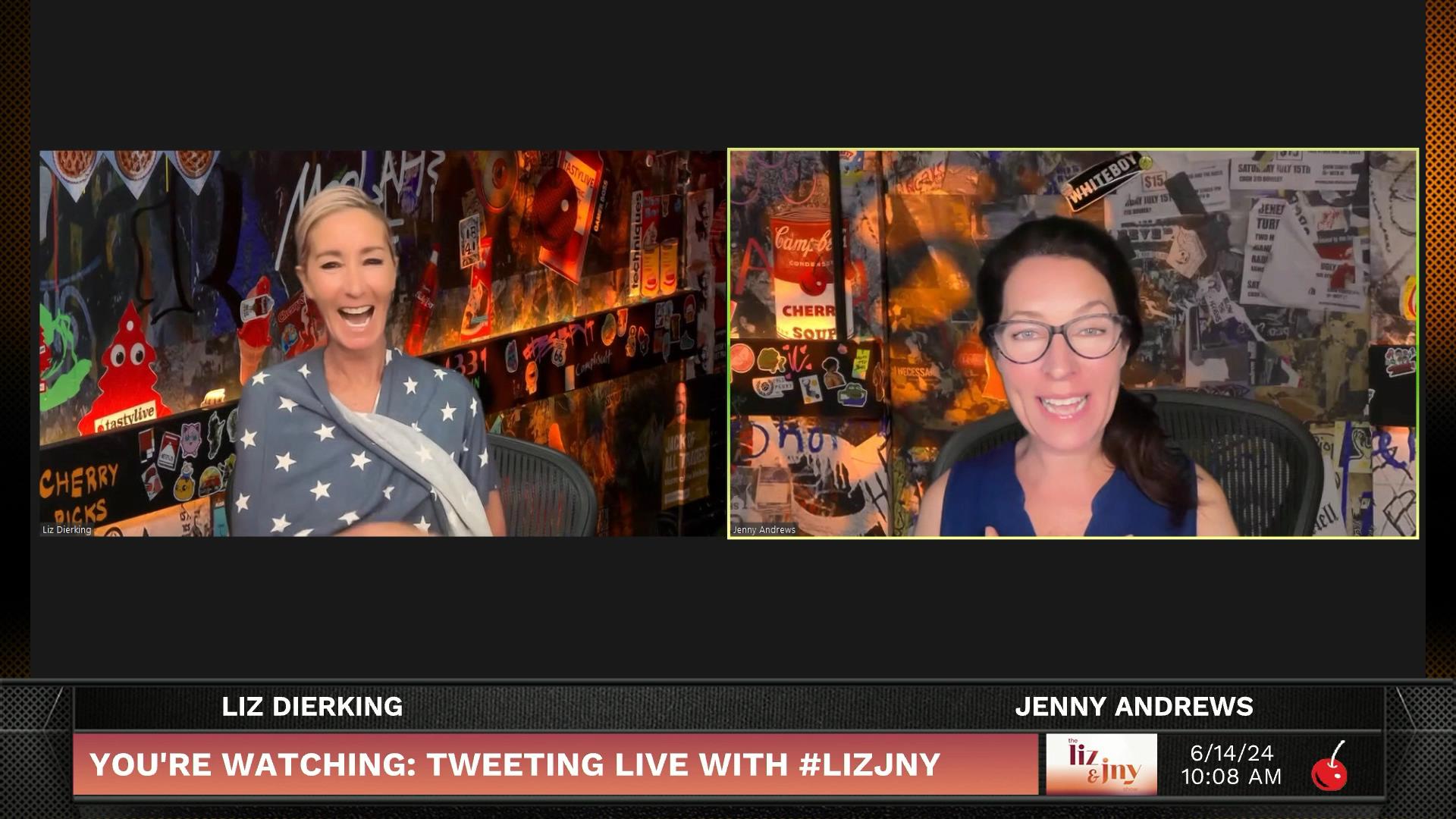 The LIZ and JNY Show - June 14, 2024 - How Do You Play The Meme Stocks Episode cover