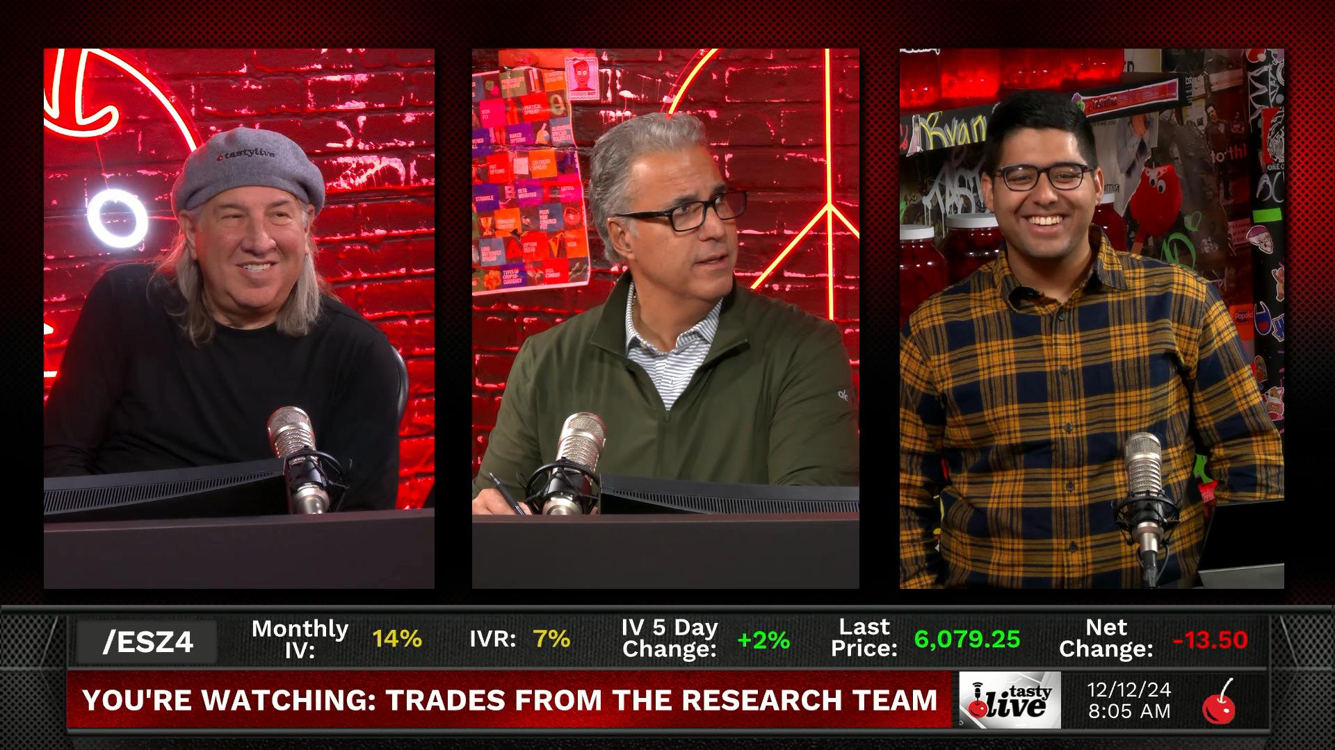 Trades From the Research Team LIVE - December 12, 2024 - Trades from the Research Team Live Episode cover