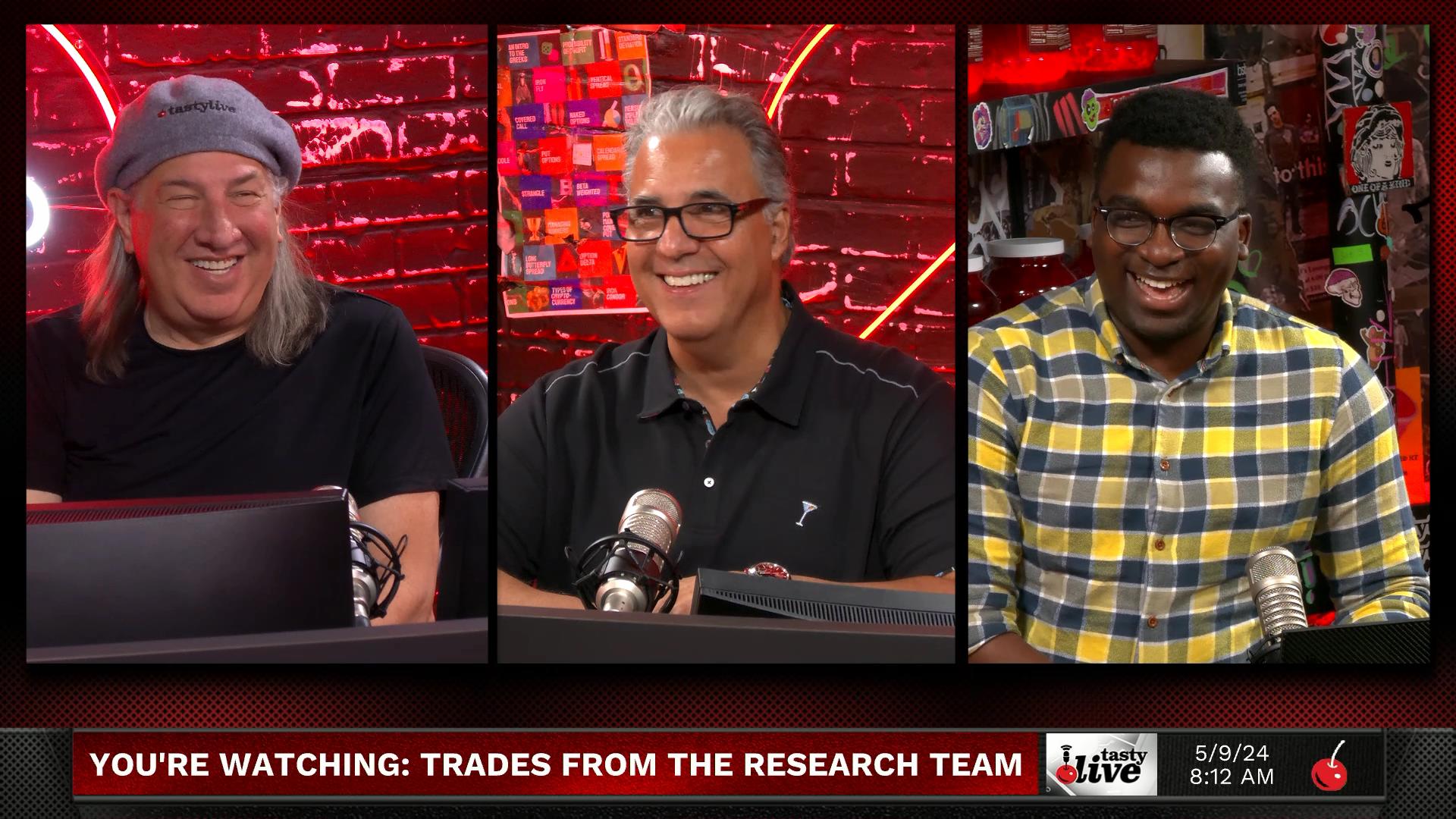 Trades From the Research Team LIVE - May 9, 2024 - Trades from the Research Team Live Episode cover