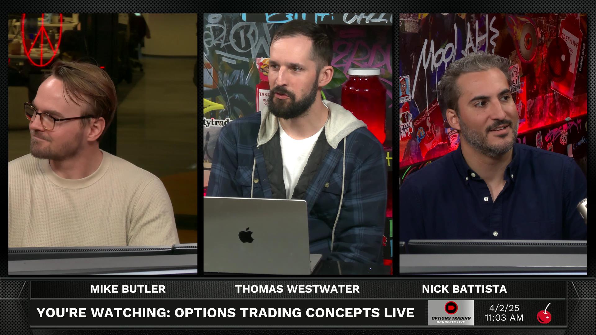 Options Trading Concepts Live - April 2, 2025 - Live Cattle Futures Yippie yi ooh Yippie yi yay Episode cover