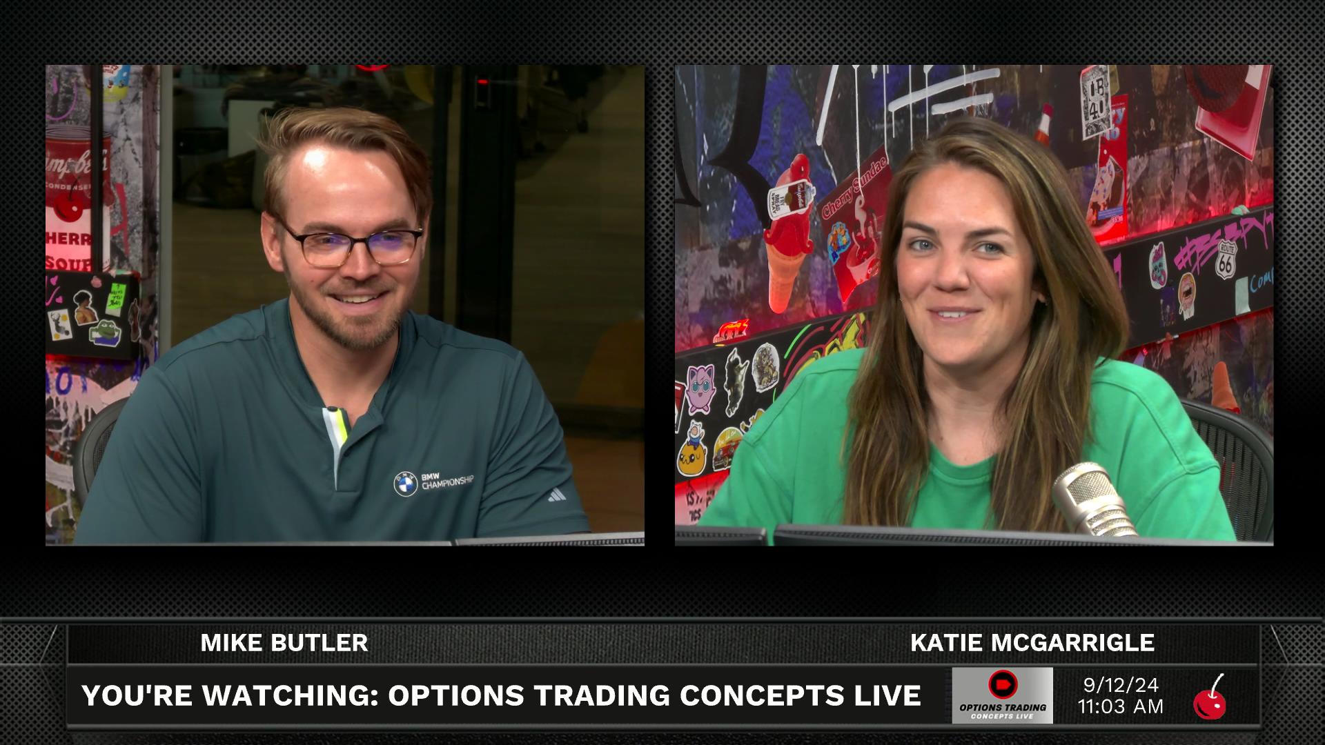 Options Trading Concepts Live - September 12, 2024 - Four Trade Ideas September 12th 2024 Episode cover